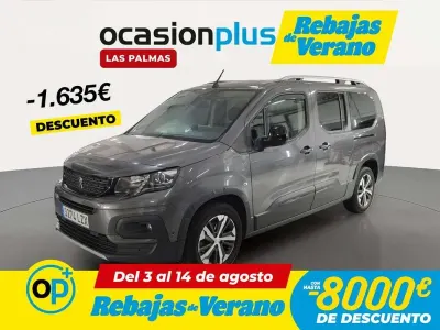 Usado Peugeot Rifter GTi 131 CV (96 kW) 2022 Gris Monovolumen