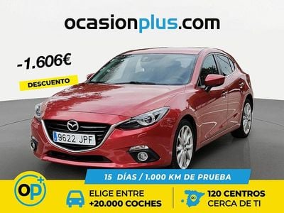 Rojo Usado 2016 Mazda 3 Luxury Utilitario | 9584 € (Buen precio)