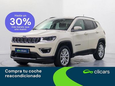 Beige Usado 2021 Jeep Compass Limited SUV | 20.890 € (Precio justo)