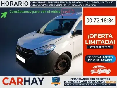 Usado Dacia Dokker Essentiel 110 CV (80 kW) 2021 Blanco Monovolumen