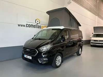 Usado Ford Transit Custom Nugget 129 CV (94 kW) 2022 Negro Van