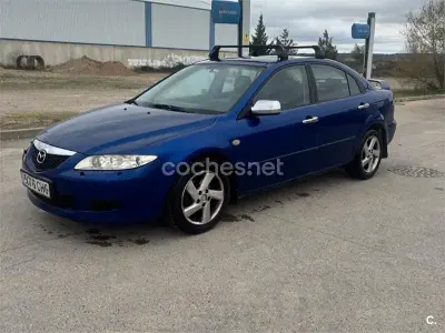 Usado Mazda 6 Active 136 CV (100 kW) 2003 Azul Berlina