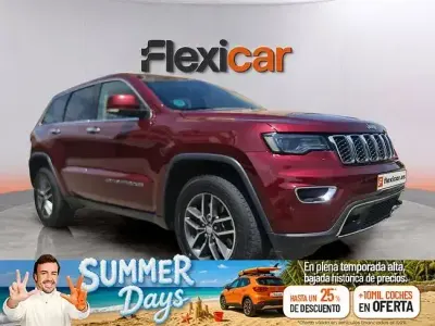 Usado Jeep Grand Cherokee Overland 286 CV (210 kW) 2018 Rojo SUV