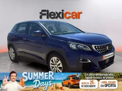 Usado Peugeot 3008 Active 130 CV (95 kW) 2018 Azul SUV