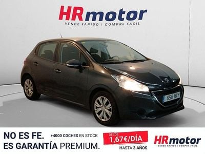 Usado Peugeot 208 Active 82 CV (60 kW) 2014 Blanco Utilitario