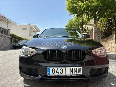 Usado BMW 116 Sport Line 136 CV (100 kW) 2014 Negro Utilitario