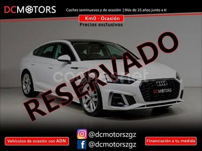 Blanco Usado 2021 Audi A5 Sportback S-Line Utilitario | 33.700 € (Precio justo)
