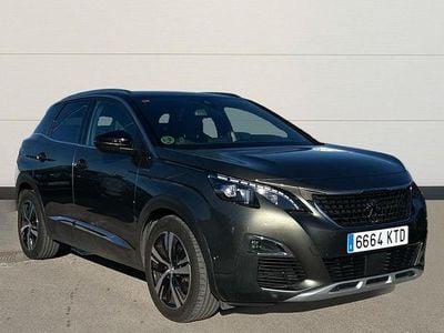 Usado Peugeot 3008 GT-line 130 CV (95 kW) 2019 Gris / plata SUV