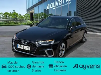 Usado Audi A4 S-Line 163 CV (119 kW) 2022 Negro Familiar