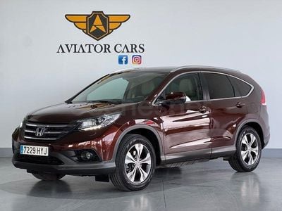 Usado Honda CR-V Executive 150 CV (110 kW) 2014 Granate SUV