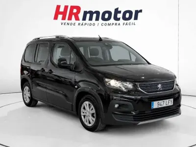 Usado Peugeot Rifter Allure 131 CV (96 kW) 2020 Negro Monovolumen
