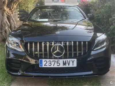 Usado Mercedes C43 AMG 390 CV (286 kW) 2019 Negro Descapotable