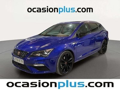 Usado Seat Leon FR 190 CV (139 kW) 2019 Azul Monovolumen