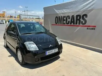 Usado Citroën C2 61 CV (44 kW) 2005 Negro Utilitario