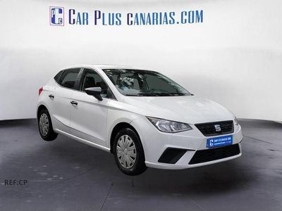 Usado Seat Ibiza Reference 95 CV (69 kW) 2019 Blanco Berlina