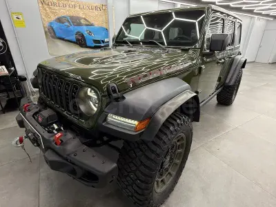 Usado Jeep Wrangler Rubicon 272 CV (200 kW) 2024 Verde SUV