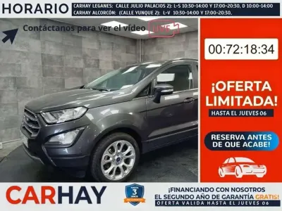 Usado Ford Ecosport Titanium 125 CV (91 kW) 2023 Gris SUV