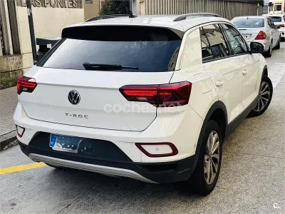 Usado VW T-Roc Life 110 CV (80 kW) 2023 Blanco SUV