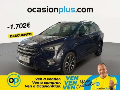 Usado Ford Kuga ST-Line 150 CV (110 kW) 2018 Azul SUV