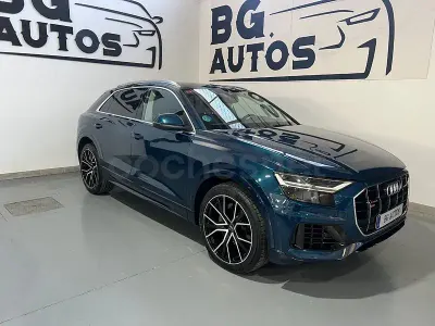 Usado Audi Q8 286 CV (210 kW) 2019 Azul SUV