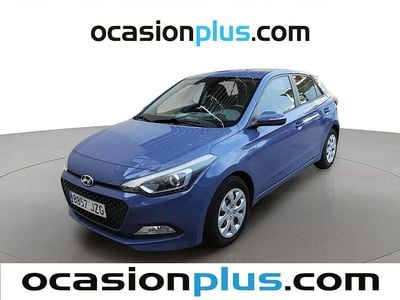 Usado Hyundai i20 84 CV (61 kW) 2017 Azul Utilitario