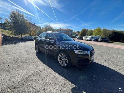Usado Audi Q3 180 CV (132 kW) 2018 Negro SUV