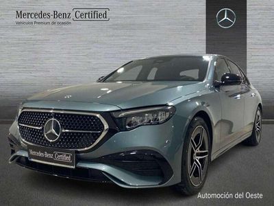 Usado Mercedes E220 199 CV (146 kW) 2025 Verde Berlina