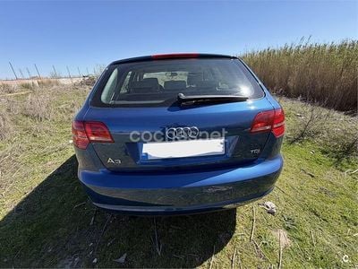Usado Audi A3 Ambiente 105 HP (77 kW) 2010 Azul Citadino
