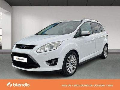 Blanco Usado 2014 Ford Grand C-Max Titanium Monovolumen | 9990 € (Precio justo)