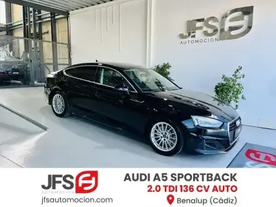 Käytetty Audi A5 Sportback 136 HP (100 kW) 2021 Musta Viistoperä