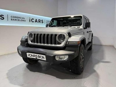 Gris Usado 2024 Jeep Wrangler Unlimited Sahara SUV | 67.490 € (Caro)