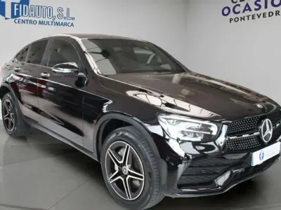 Usado Mercedes GLC350 320 CV (235 kW) 2021 Negro SUV