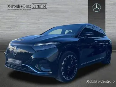 Usado Mercedes EQS580 AMG line 400 kW (544 CV) 2023 Smaragdgreen  metallic paint SUV