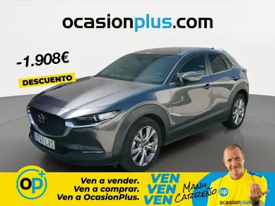 Usado Mazda CX-30 122 CV (89 kW) 2022 Gris SUV