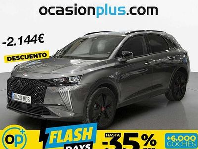 Usado DS Automobiles DS7 Crossback Performance 130 CV (95 kW) 2022 Gris SUV