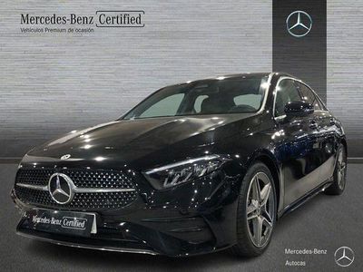 Usado Mercedes A200 AMG line 150 CV (110 kW) 2023 Negro noche