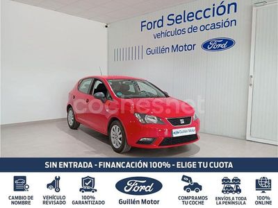 Usado Seat Ibiza Style 90 CV (66 kW) 2015 Rojo Berlina