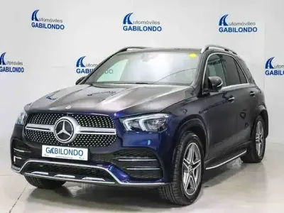 Usado Mercedes GLE350 320 CV (235 kW) 2021 Azul SUV