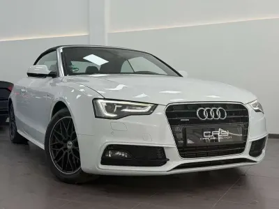 Usado Audi A5 Cabriolet 211 CV (155 kW) 2013 Blanco Descapotable