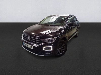 Usado VW T-Roc Sportline 150 CV (110 kW) 2020 Negro SUV
