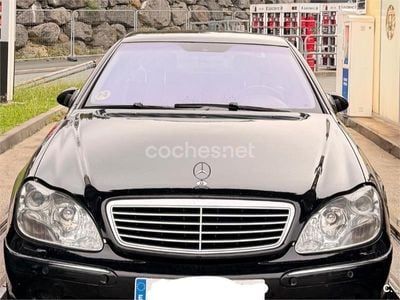 Negro Usado 2001 Mercedes S500L Berlina | 9000 €