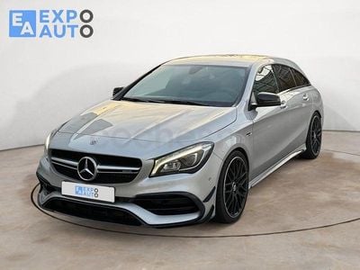 Usado Mercedes CLA45 AMG Shooting Brake 381 CV (280 kW) 2018 Gris / plata Familiar