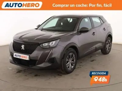 Usado Peugeot 2008 Active 101 CV (74 kW) 2020 Gris SUV