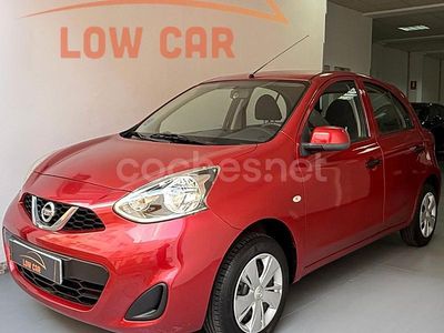 Usado Nissan Micra Tekna 80 CV (58 kW) 2016 Granate Berlina