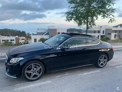 Usado Mercedes C250 204 CV (150 kW) 2018 Negro Coupe
