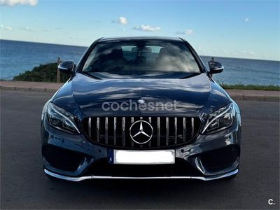 Negro Usado 2015 Mercedes C220 AMG line Berlina | 16.350 € (Buen precio)