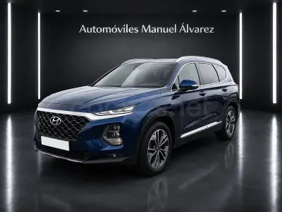 Usado Hyundai Santa Fe 200 CV (147 kW) 2019 Azul SUV