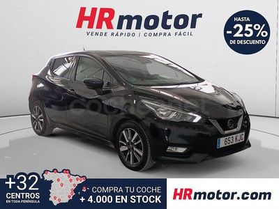 Usado Nissan Micra Visia 90 CV (66 kW) 2018 Negro Utilitario