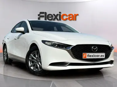 Usado Mazda 3 Prime-Line 140 CV (102 kW) 2025 Blanco Berlina