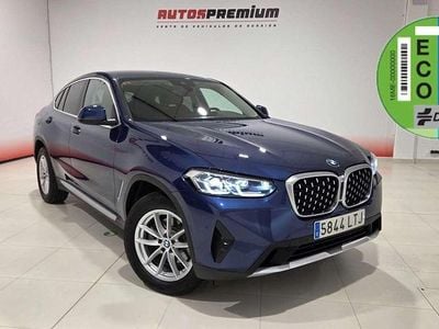 Azul Usado 2021 BMW X4 xLine SUV | 35.990 € (Precio justo)